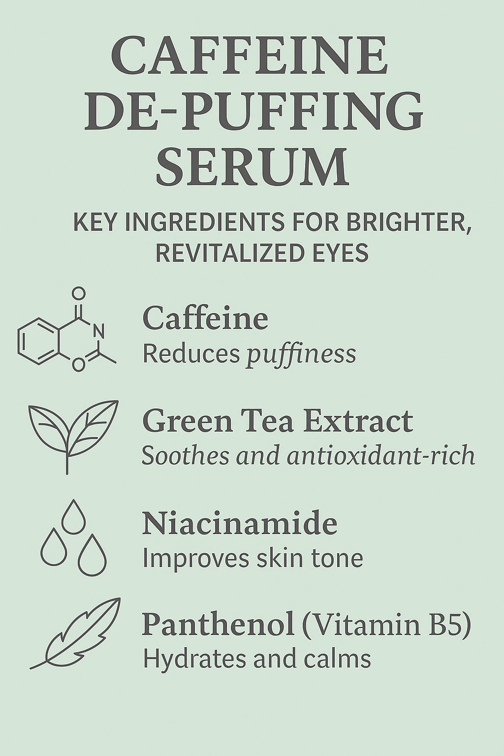 Fresh Look De-Puffing Serum